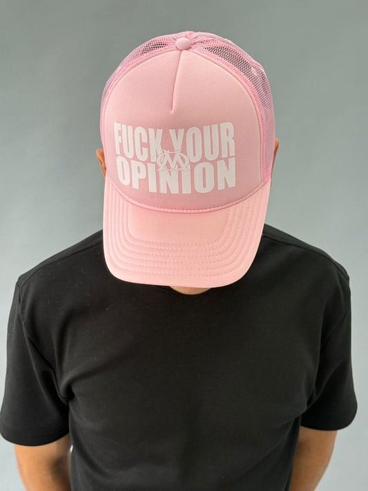 BONÉ MUNDO TRUCKER ROSA