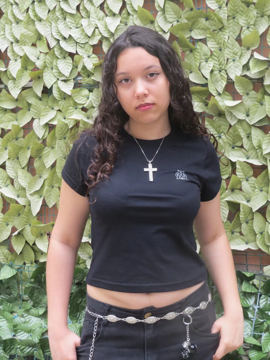 BABY TEE PRETA