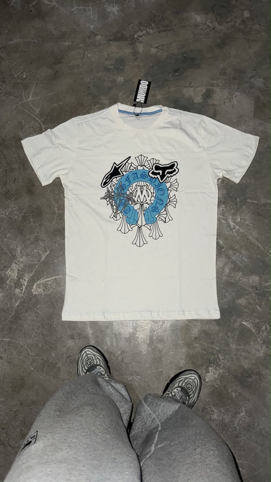 WORLD CHROME BRANCO COM AZUL