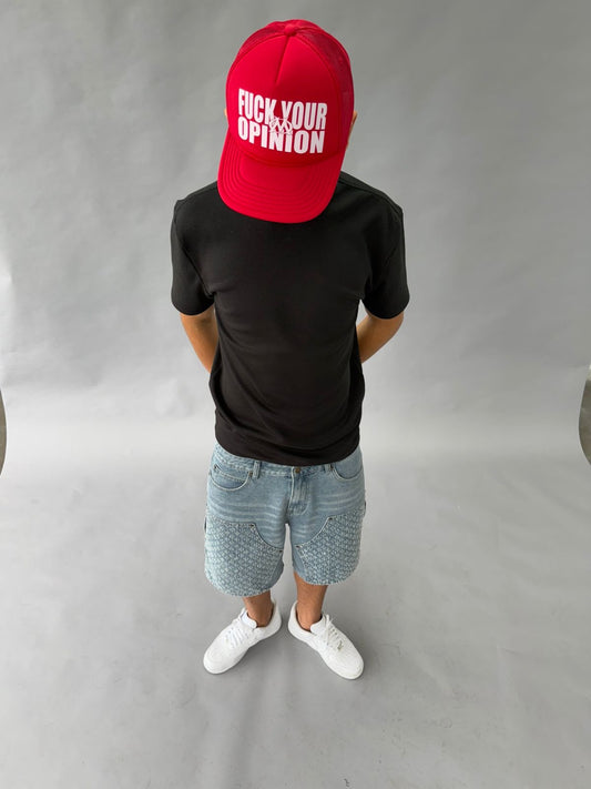 BONÉ MUNDO TRUCKER VERMELHO