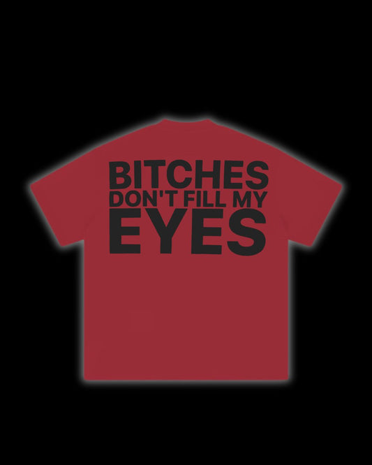 NO MORE TEARS VERMELHO COM PRETO