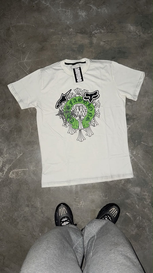 WORLD CHROME BRANCO COM VERDE