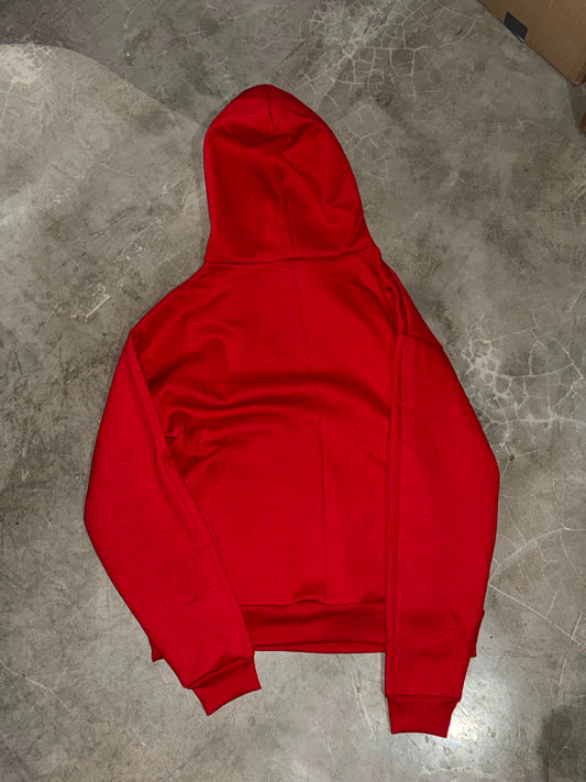 MOLETOM NMT VERMELHO COM BRANCO