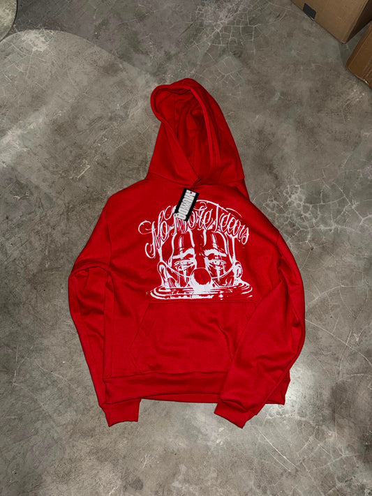 MOLETOM NMT VERMELHO COM BRANCO