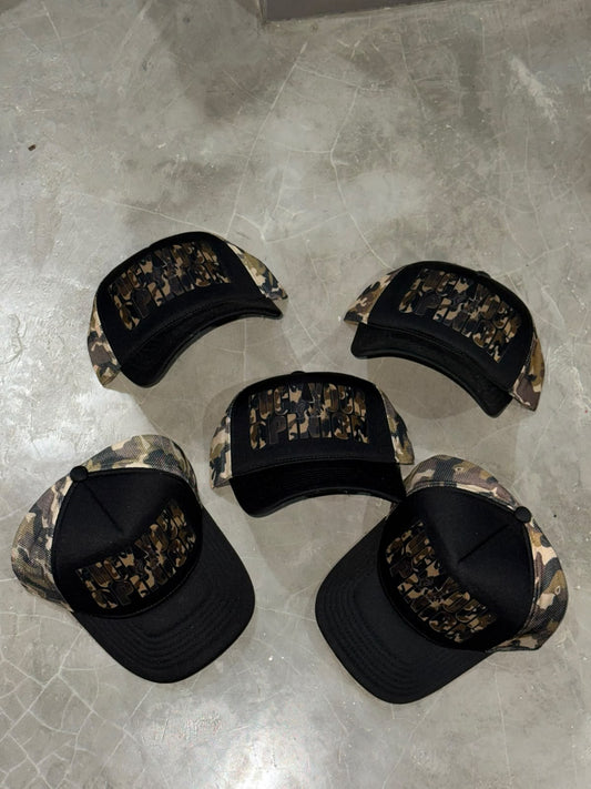 BONÉ MUNDO TRUCKER CAMUFLADO