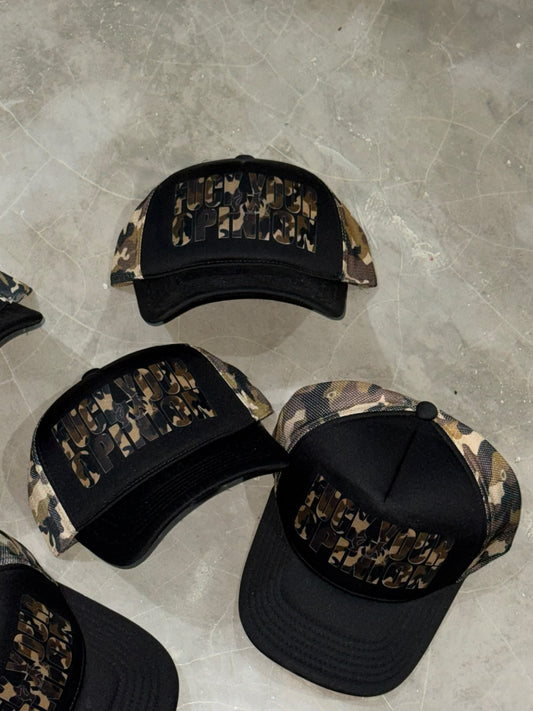 BONÉ MUNDO TRUCKER CAMUFLADO