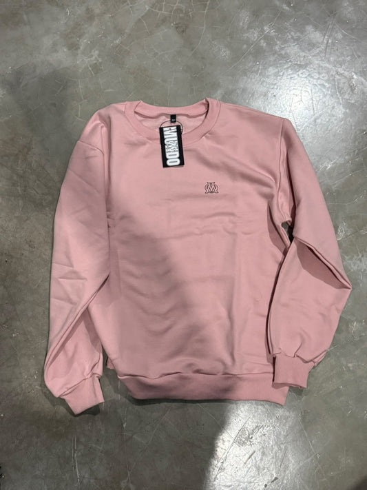 MOLETOM CARECA BASIC M ROSA