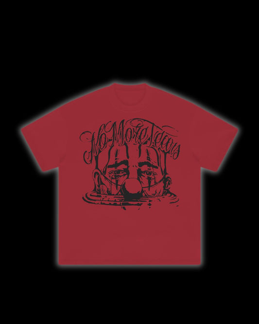 NO MORE TEARS VERMELHO COM PRETO