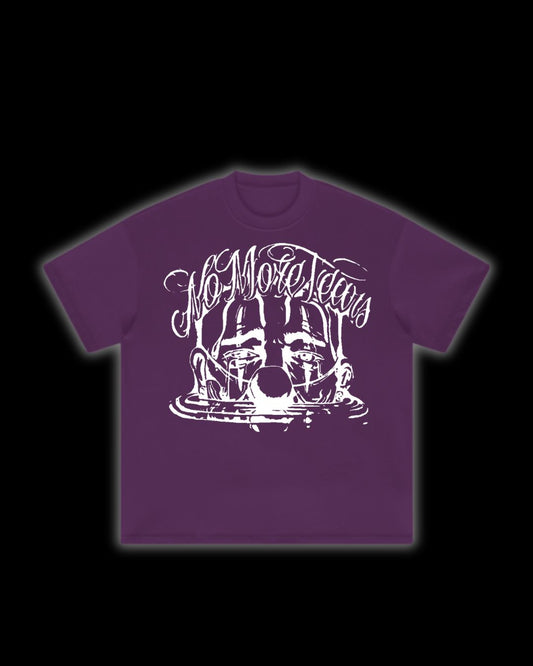 NO MORE TEARS ROXO COM BRANCO