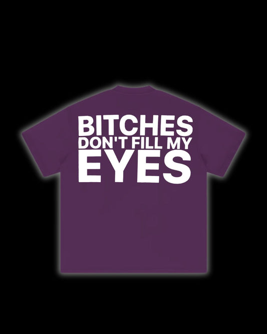 NO MORE TEARS ROXO COM BRANCO